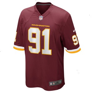 Ryan Kerrigan Washington Football Team Nike Game Player Jersey - Burgundy