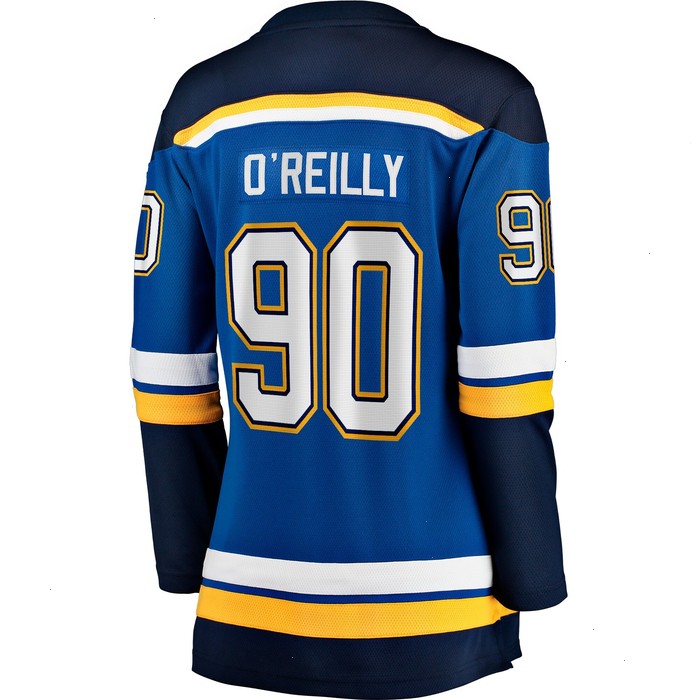 Ryan O'Reilly St. Louis Blues Fanatics Branded Women's Home Premier Breakaway Player Jersey - Blue