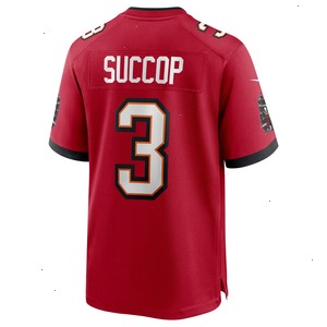 Ryan Succop Tampa Bay Buccaneers Nike Team Game Jersey - Red