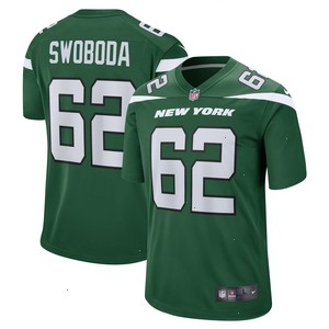 Ryan Swoboda New York Jets Nike Team Game Jersey - Gotham Green