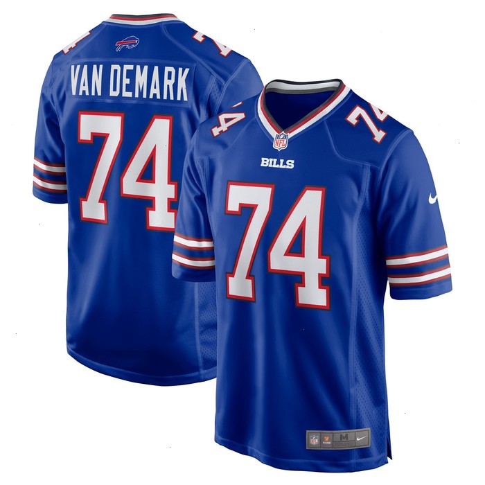 Ryan Van Demark Buffalo Bills Nike Game Player Jersey - Royal