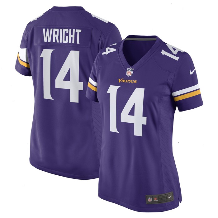 Ryan Wright Minnesota Vikings Nike Women's Game Player Jersey - Purple