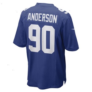 Ryder Anderson New York Giants Nike Game Player Jersey - Royal