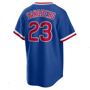 Ryne Sandberg Chicago Cubs Nike Road Cooperstown Collection Player Jersey - Royal