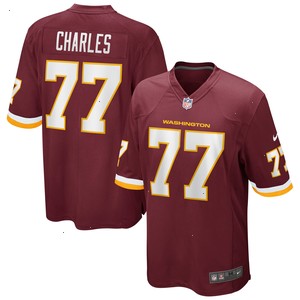 Saahdiq Charles Washington Football Team Nike Game Player Jersey - Burgundy