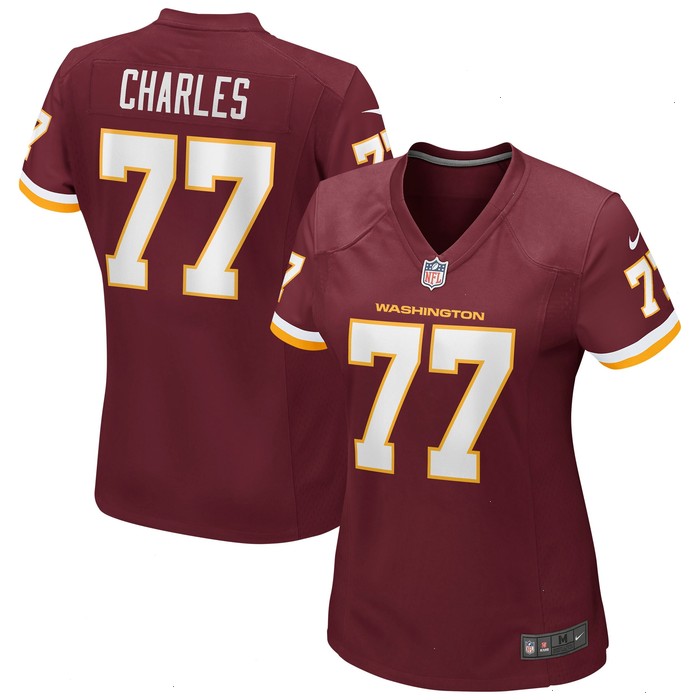 Saahdiq Charles Washington Football Team Nike Women's Game Player Jersey -Burgundy