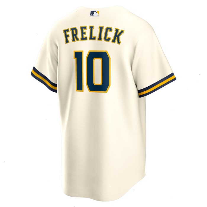 Sal Frelick Milwaukee Brewers Nike Home Replica Player Jersey - Cream