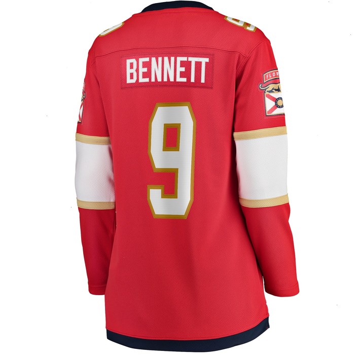 Sam Bennett Florida Panthers Fanatics Branded Women's 2017/18 Home Breakaway Replica Jersey - Red