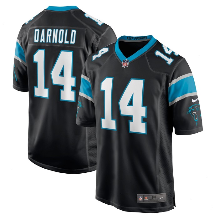 Sam Darnold Carolina Panthers Nike Game Player Jersey - Black