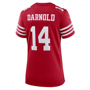 Sam Darnold San Francisco 49ers Nike Women's Game Player Jersey - Scarlet