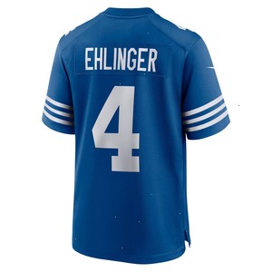 Sam Ehlinger Indianapolis Colts Nike Game Player Jersey - Blue