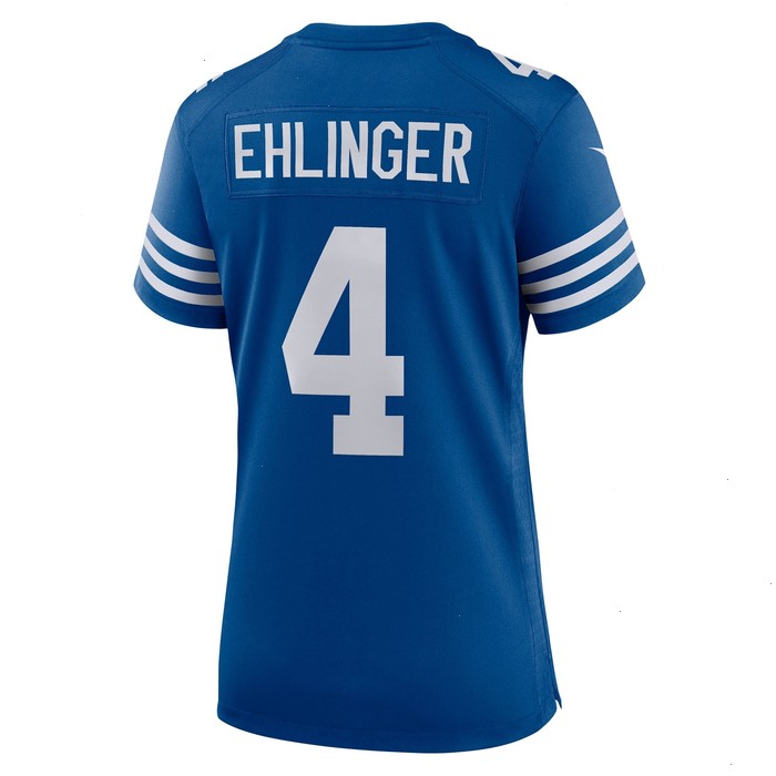 Sam Ehlinger Indianapolis Colts Nike Women's Game Player Jersey - Blue