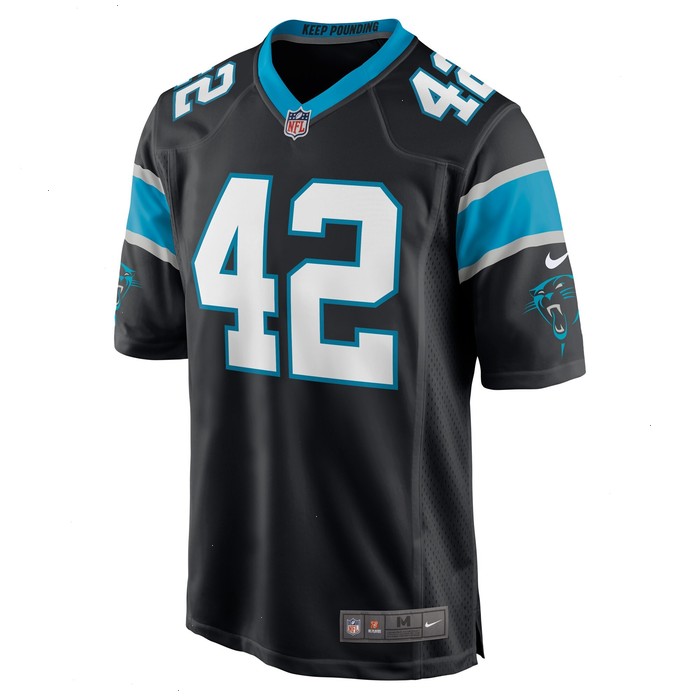 Sam Franklin Jr. Carolina Panthers Nike Game Player Jersey - Black