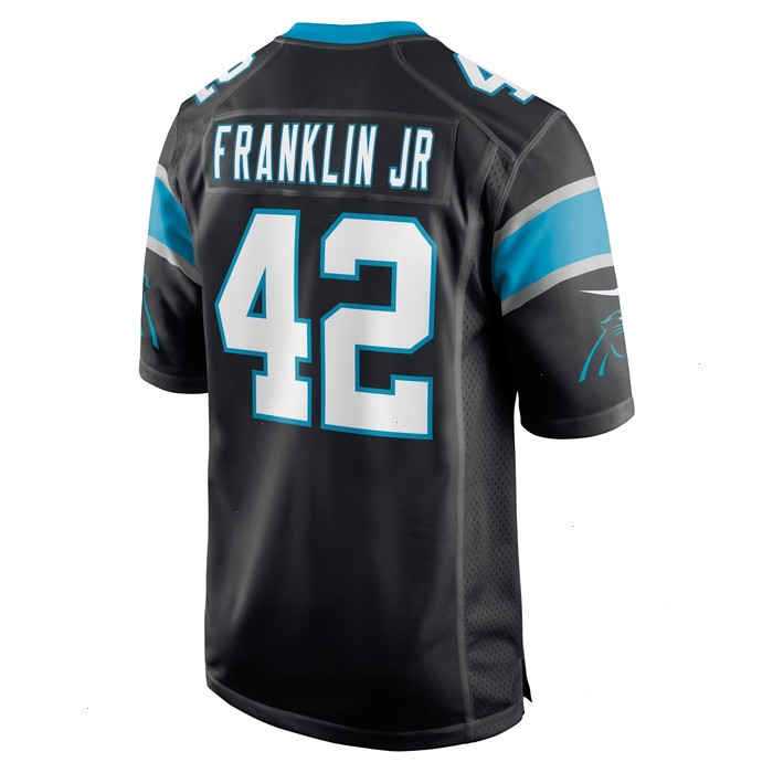 Sam Franklin Jr. Carolina Panthers Nike Game Player Jersey - Black