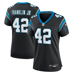 Sam Franklin Jr. Carolina Panthers Nike Women's Team Game Jersey - Black