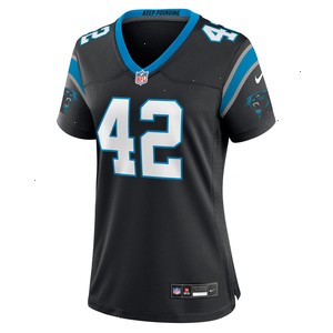 Sam Franklin Jr. Carolina Panthers Nike Women's Team Game Jersey - Black