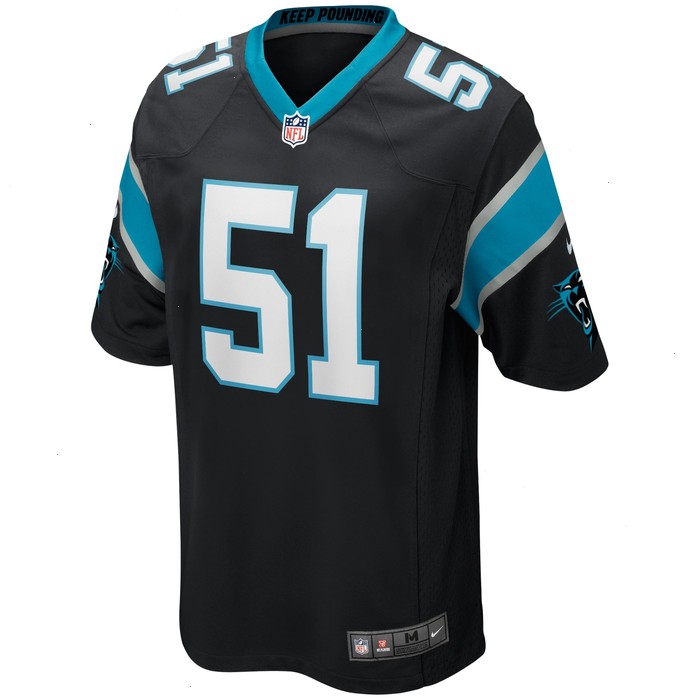 Sam Mills Carolina Panthers Nike Game Retired Player Jersey - Black