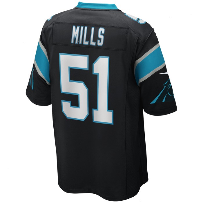 Sam Mills Carolina Panthers Nike Game Retired Player Jersey - Black