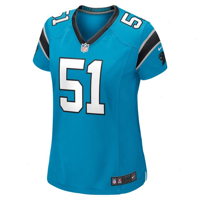 Sam Mills Carolina Panthers Nike Women's Retired Player Jersey - Blue