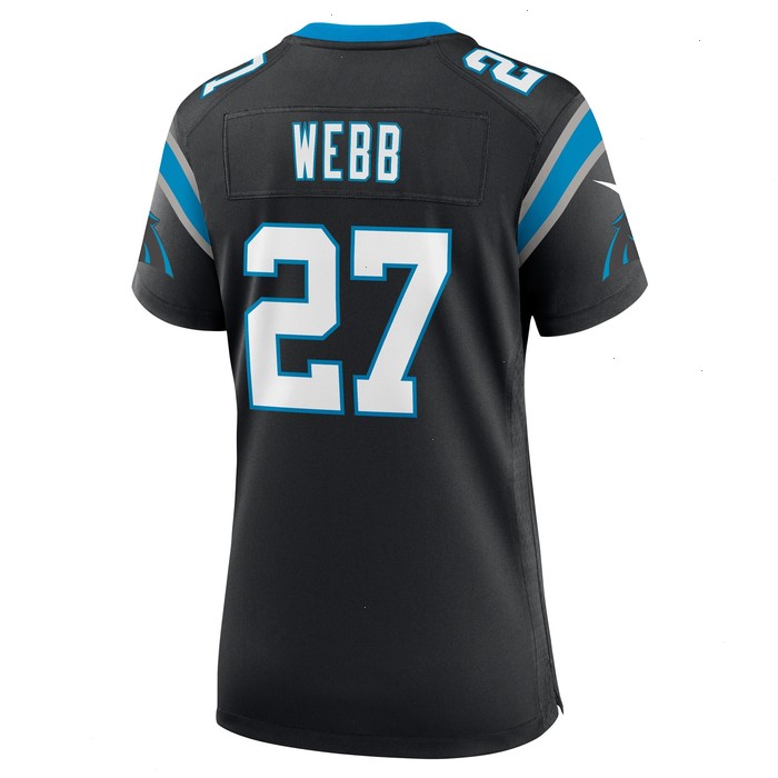 Sam Webb Carolina Panthers Nike Women's Team Game Jersey - Black