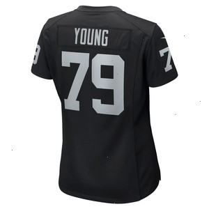 Sam Young Las Vegas Raiders Nike Women's Game Player Jersey - Black