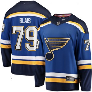 Sammy Blais St. Louis Blues Fanatics Branded Home Breakaway Jersey - Blue