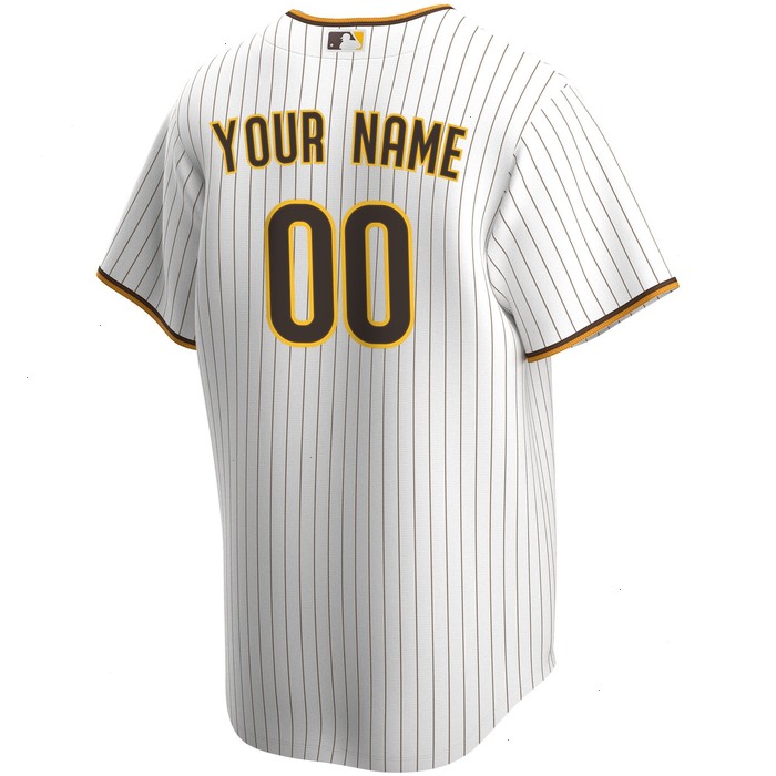 San Diego Padres Nike Youth Replica Custom Jersey - White