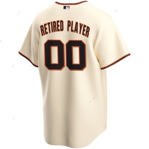 San Francisco Giants Nike Home Pick-A-Player Retired Roster Replica Jersey - Cream