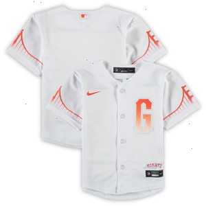 San Francisco Giants Nike Toddler MLB City Connect Replica Team Jersey - White