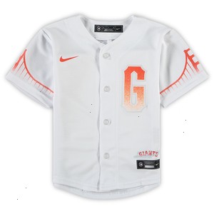 San Francisco Giants Nike Toddler MLB City Connect Replica Team Jersey - White