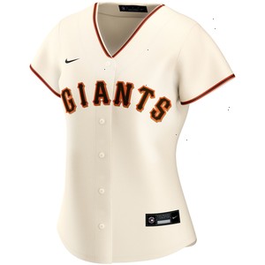 San Francisco Giants Nike Women's Home Replica Custom Jersey - Cream