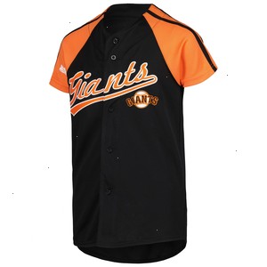 San Francisco Giants Stitches Youth Team Jersey - Black/Orange