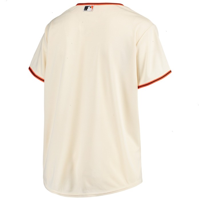 San Francisco Giants Women's Plus Size Home Replica Team Jersey - Cream