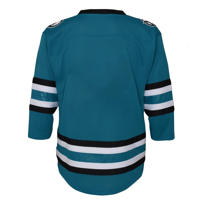 San Jose Sharks Youth Replica Jersey - Teal