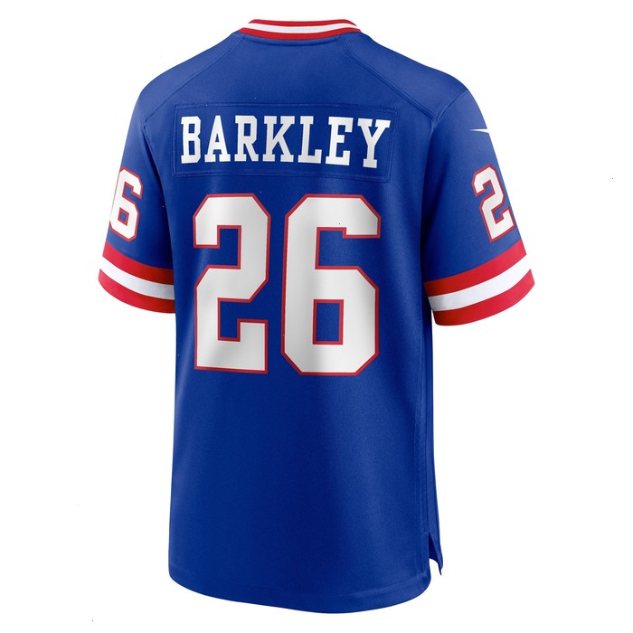 Saquon Barkley New York Giants Nike Classic Player Game Jersey - Royal