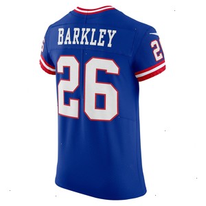 Saquon Barkley New York Giants Nike Classic Vapor Elite Player Jersey - Royal