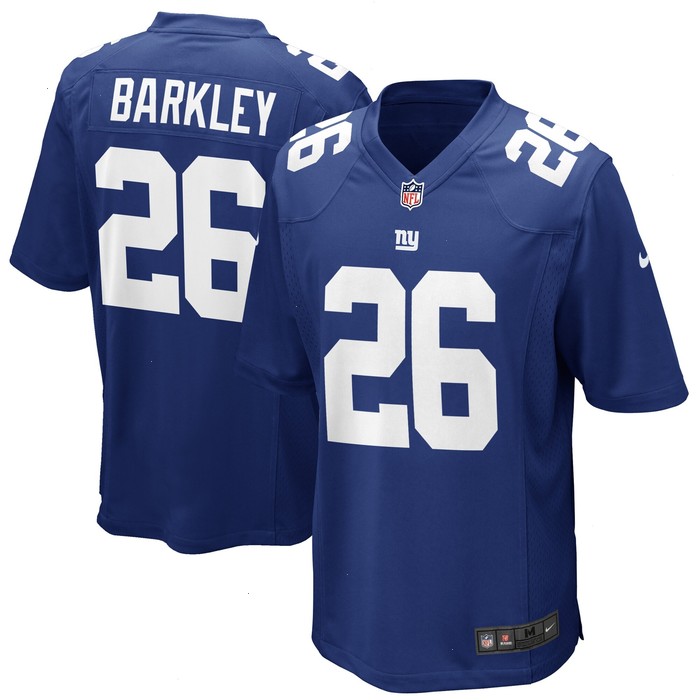 Saquon Barkley New York Giants Nike Youth Game Jersey - Royal