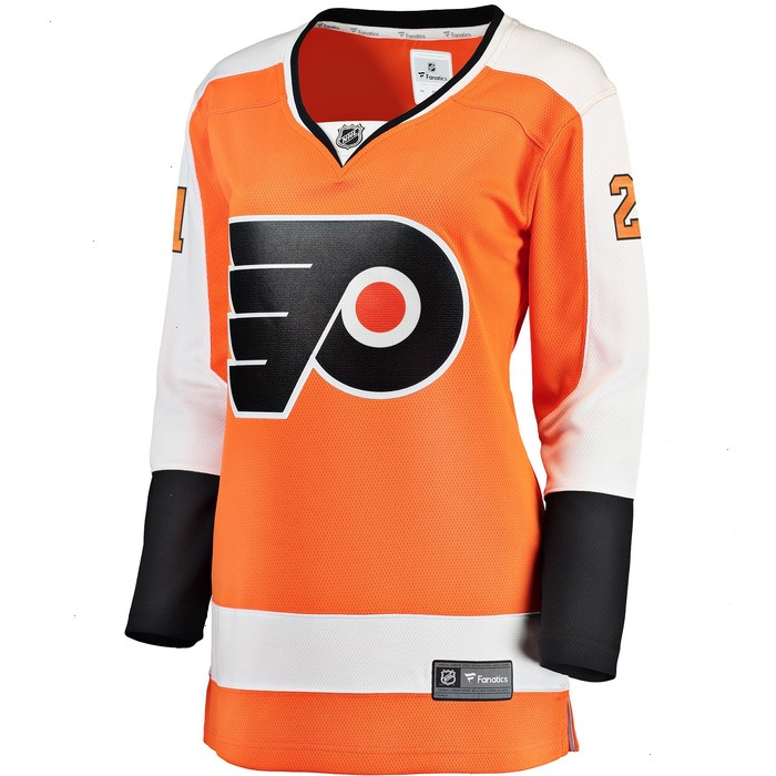 Scott Laughton Philadelphia Flyers Fanatics Branded Women's Breakaway Player Jersey - Orange