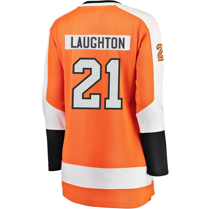 Scott Laughton Philadelphia Flyers Fanatics Branded Women's Breakaway Player Jersey - Orange