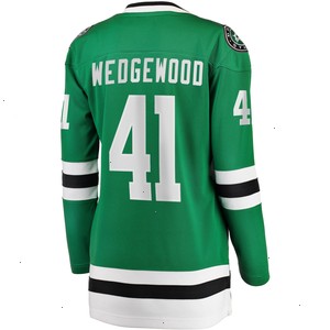 Scott Wedgewood Dallas Stars Fanatics Branded Women's Home Breakaway Player Jersey - Kelly Green