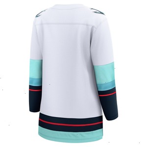 Seattle Kraken Fanatics Branded Women's Away Breakaway Jersey - White