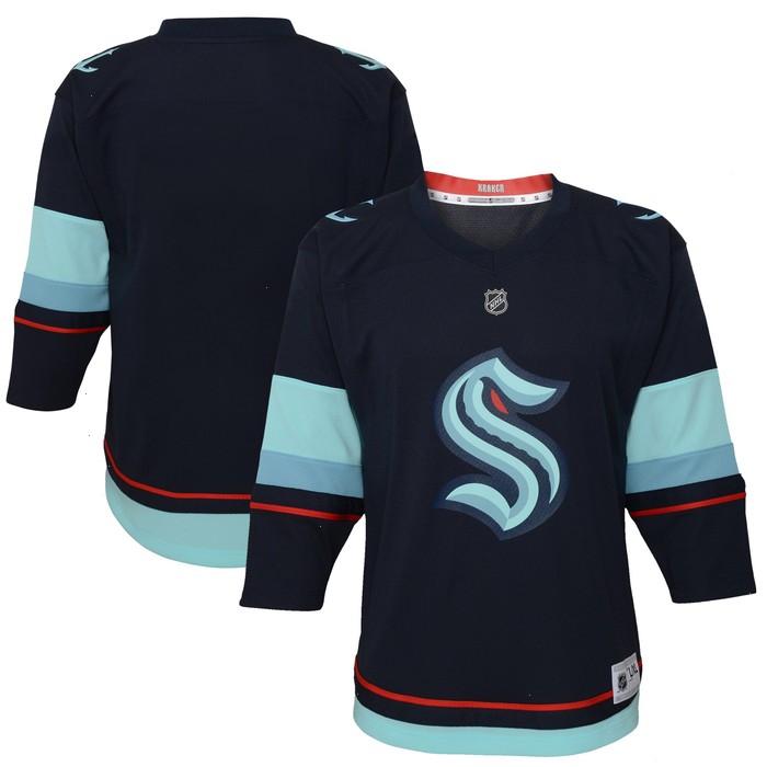 Seattle Kraken Preschool Home Replica Jersey - Navy