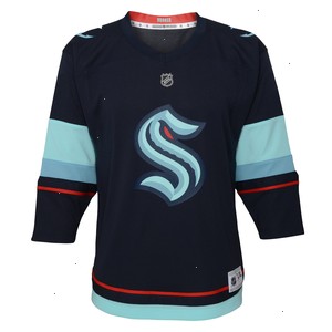 Seattle Kraken Toddler Home Replica Custom Jersey - Navy