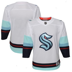 Seattle Kraken Youth Away Premier Jersey - White