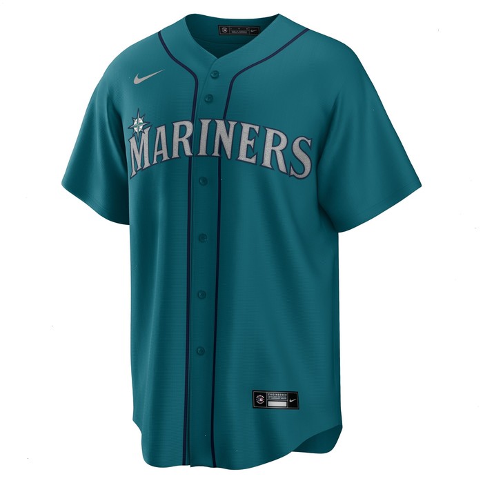 Seattle Mariners Nike Alternate Replica Team Jersey - Aqua