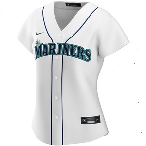 Seattle Mariners Nike Women's Home Replica Custom Jersey - White