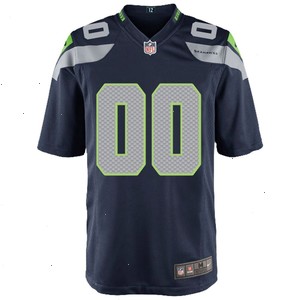 Seattle Seahawks Nike Youth Custom Game Jersey - College Navy