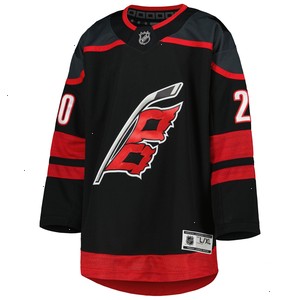 Sebastian Aho Carolina Hurricanes Youth Home Premier Player Jersey - Black