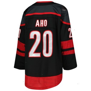 Sebastian Aho Carolina Hurricanes Youth Home Premier Player Jersey - Black