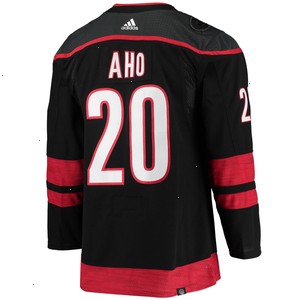 Sebastian Aho Carolina Hurricanes adidas Alternate Primegreen Authentic Pro Player Jersey - Black